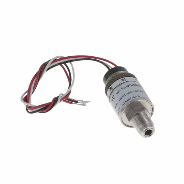 J205G-10S-VCR-C12L-DIS Whitman Controls, LLC  Pressure Sensors Transducers - Industrial